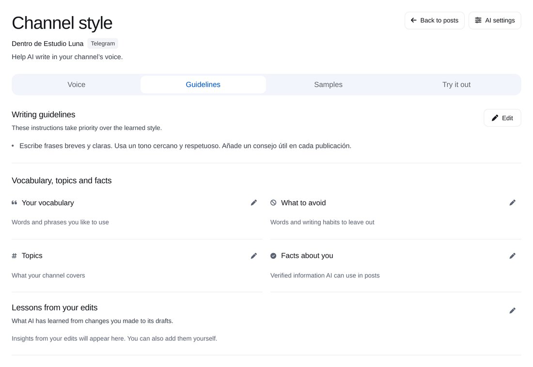 Reglas para la IA en ETOCHATBOT