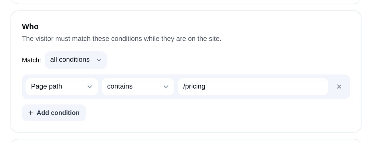 À qui écrire — écran de configuration dans ETOCHATBOT